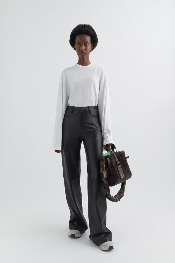 Yerli Uzun Kollu T-shirt Axel Arigato Beyaz