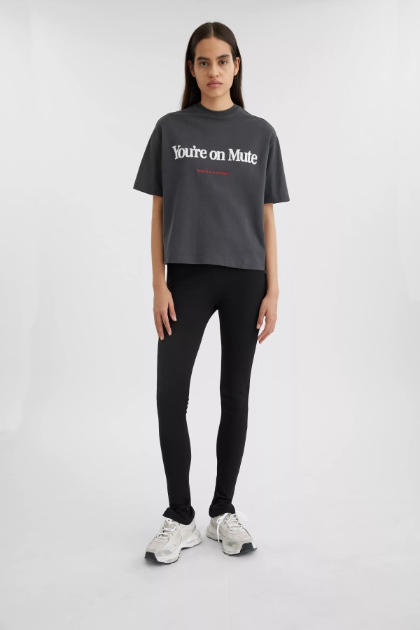 Sessiz Tişört Axel Arigato Soluk Siyah