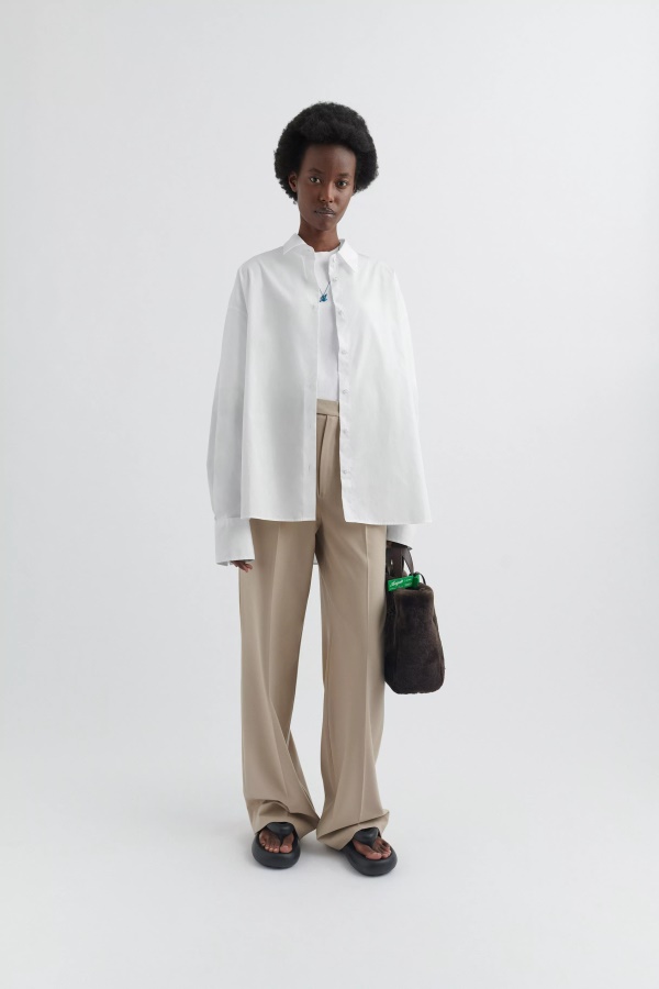 Ağ Büyük Beden Gömlek Beyaz Axel Arigato