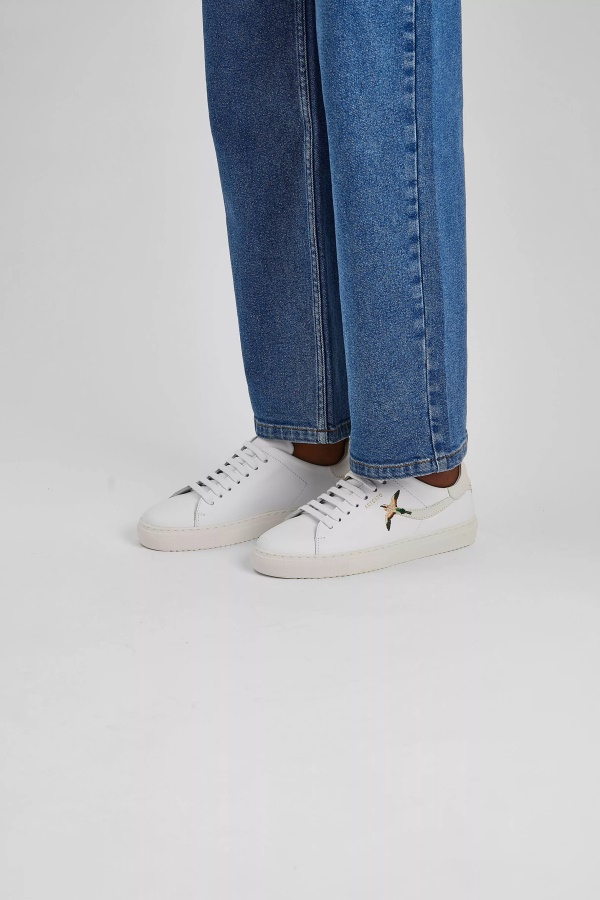 Temiz 90 şerit Arı Kuş Axel Arigato Beyaz Bej