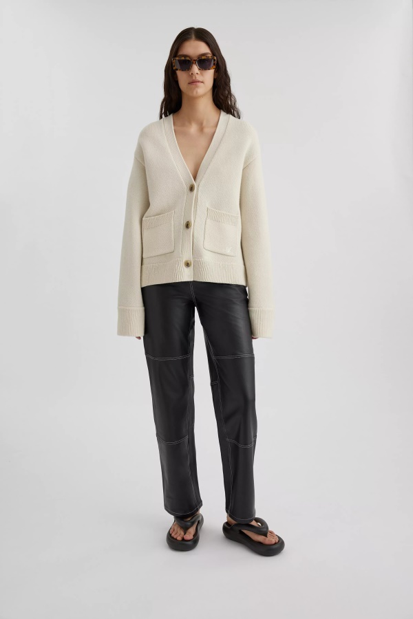 Axel Arigato Hafızalı Rahat Hırka Ekru