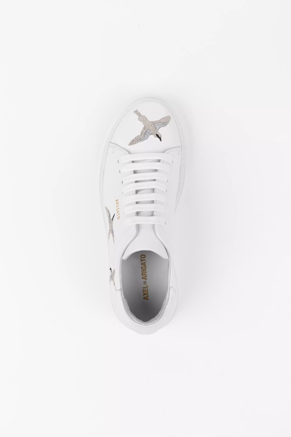 Temiz 90 Arı Kuşları Beyaz Gümüş Axel Arigato