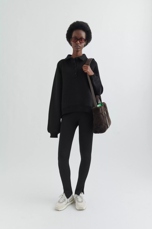 Pazar Günü Polo Sweatshirt Axel Arigato Siyah