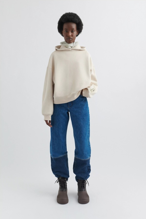 Axel Arigato Soluk Bej Yerel Kapşonlu