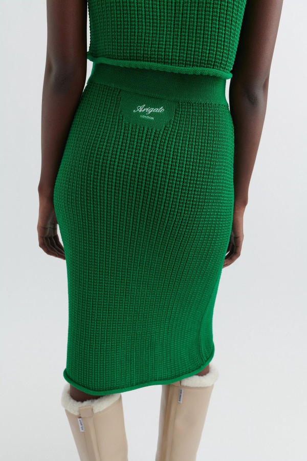Axel Arigato Neşeli Yeşil ızgara Etek
