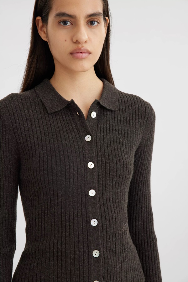 Axel Arigato Imzalı Hırka Kahverengi