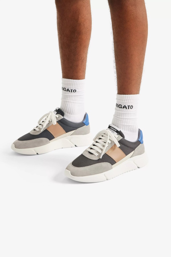 Axel Arigato Genesis Bağbozumu Koşucu Siyah Kahverengi