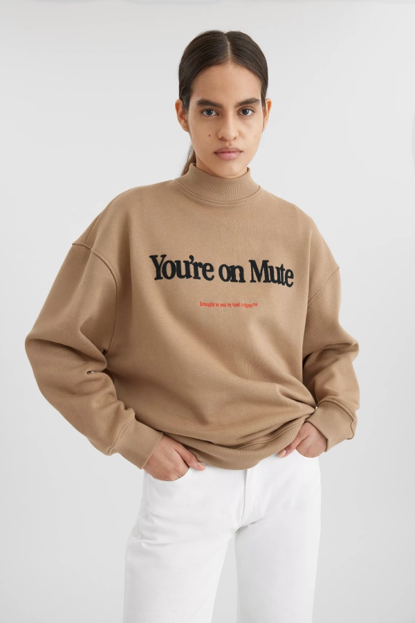 Axel Arigato Deve Bej Mute Sweatshirt