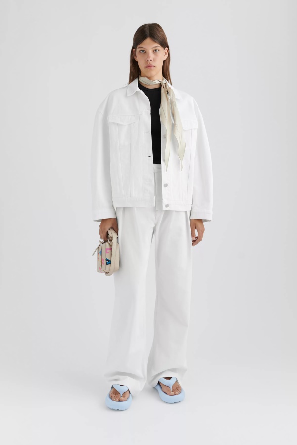 Rory Kot Ceket Axel Arigato Beyaz