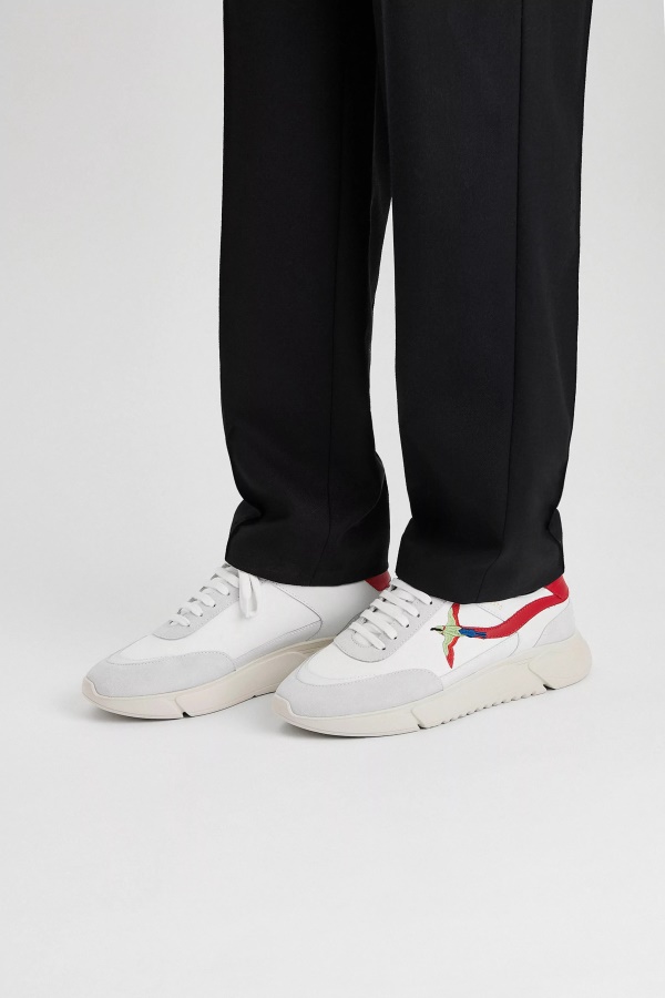 Axel Arigato Genesis şerit Arı Kuş Beyaz Kırmızı