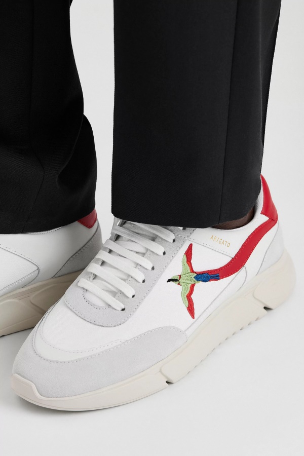 Axel Arigato Genesis şerit Arı Kuş Beyaz Kırmızı