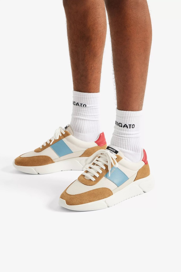 Genesis Bağbozumu Koşucu Kahverengi Kırmızı Mavi Axel Arigato