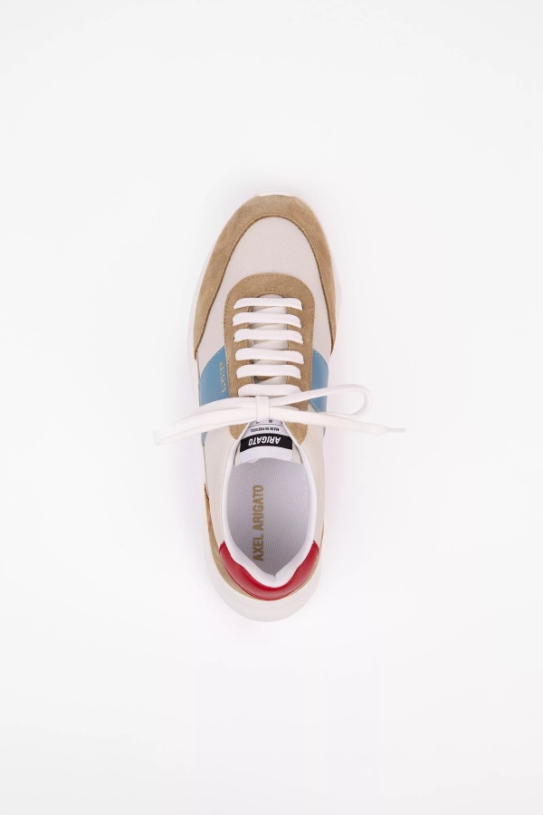 Genesis Bağbozumu Koşucu Kahverengi Kırmızı Mavi Axel Arigato