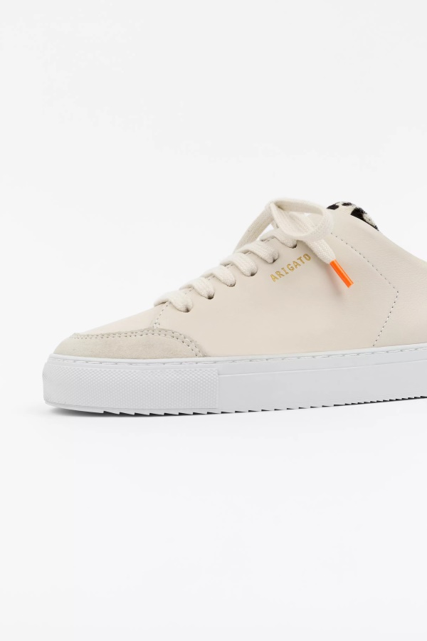 Axel Arigato Clean 90 üçlü Hayvan Kremino Koyu Yeşil Leopar