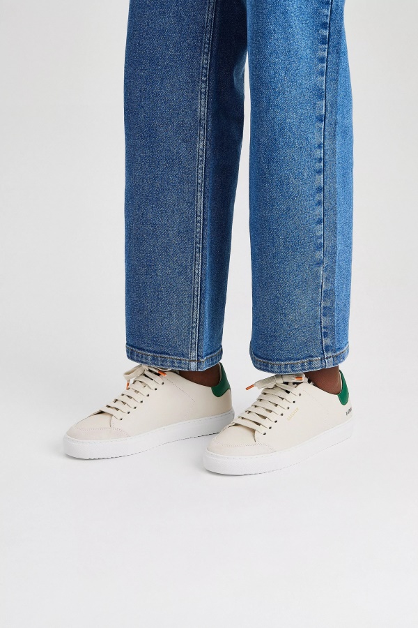 Axel Arigato Clean 90 üçlü Hayvan Kremino Koyu Yeşil Leopar