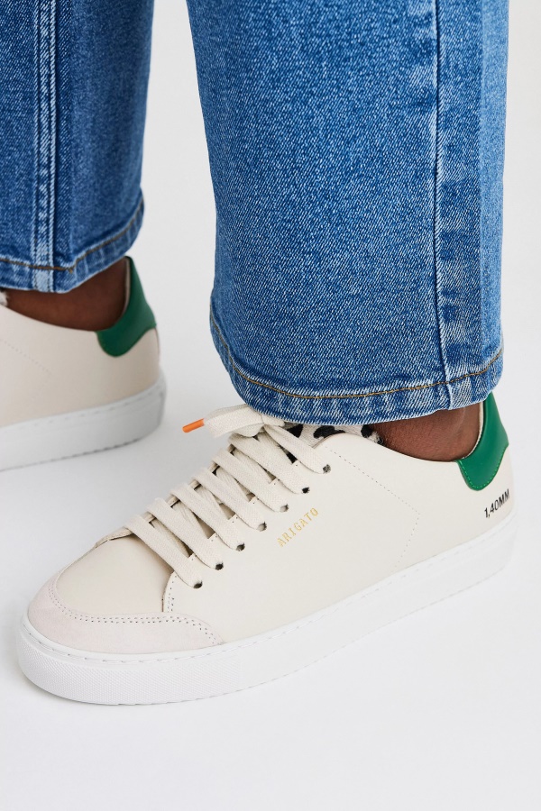 Axel Arigato Clean 90 üçlü Hayvan Kremino Koyu Yeşil Leopar