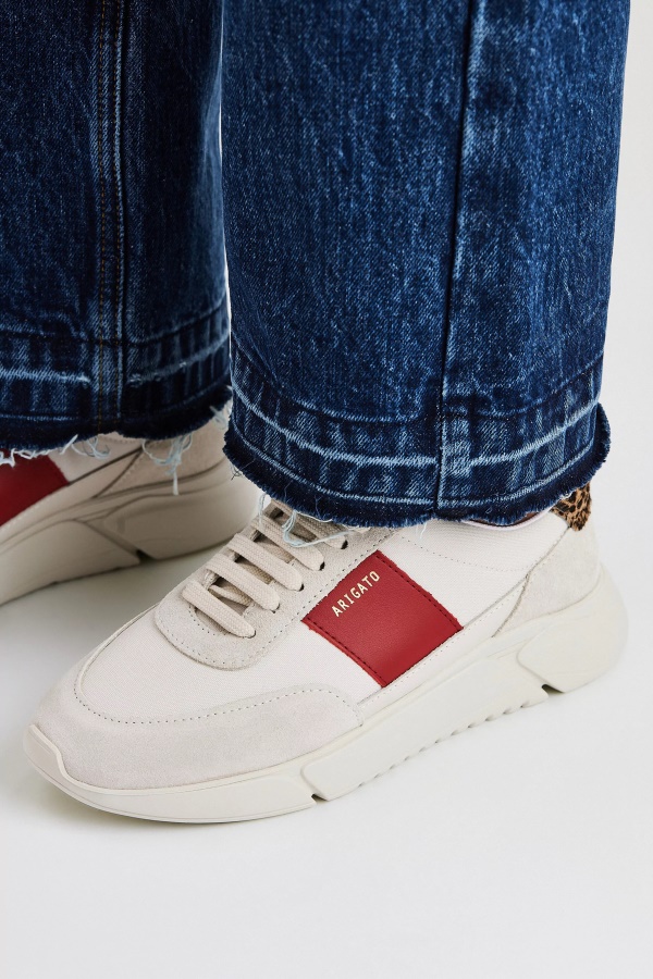 Axel Arigato Cremino Bordo Leopard Genesis Bağbozumu Koşucu