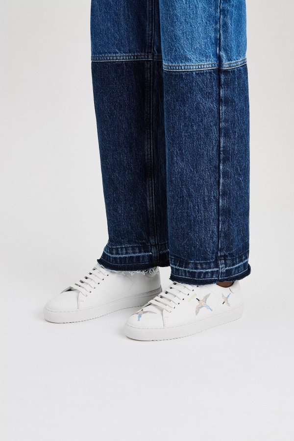 Axel Arigato Temiz 90 Arı Kuşları Beyaz Mavi Pembe