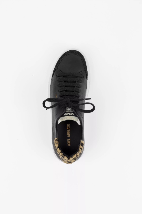 Clean 90 üçlü Hayvan Axel Arigato Siyah Leopar Kremino