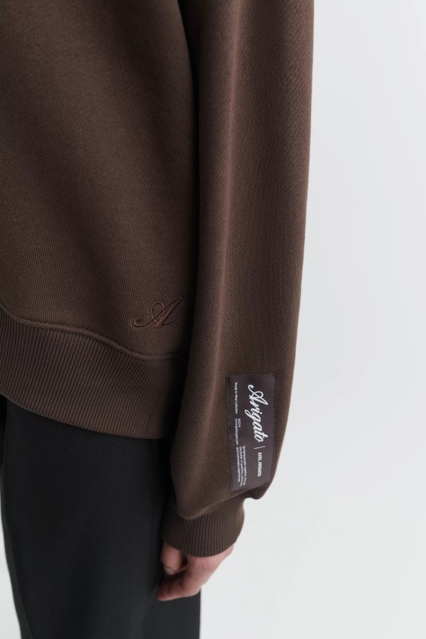 Yerel Kapüşonlu Axel Arigato Koyu Kahverengi