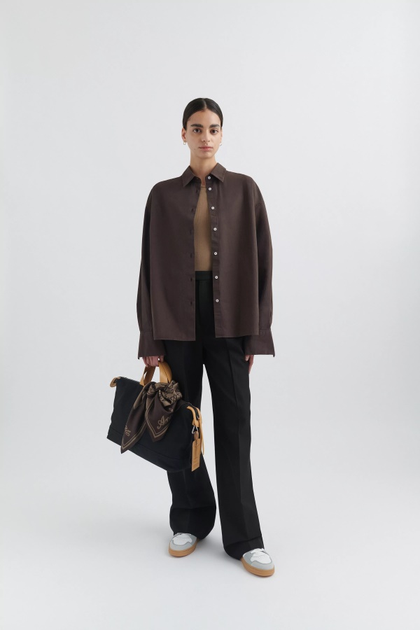 Axel Arigato Ağ Büyük Beden Gömlek Molﾨﾦ