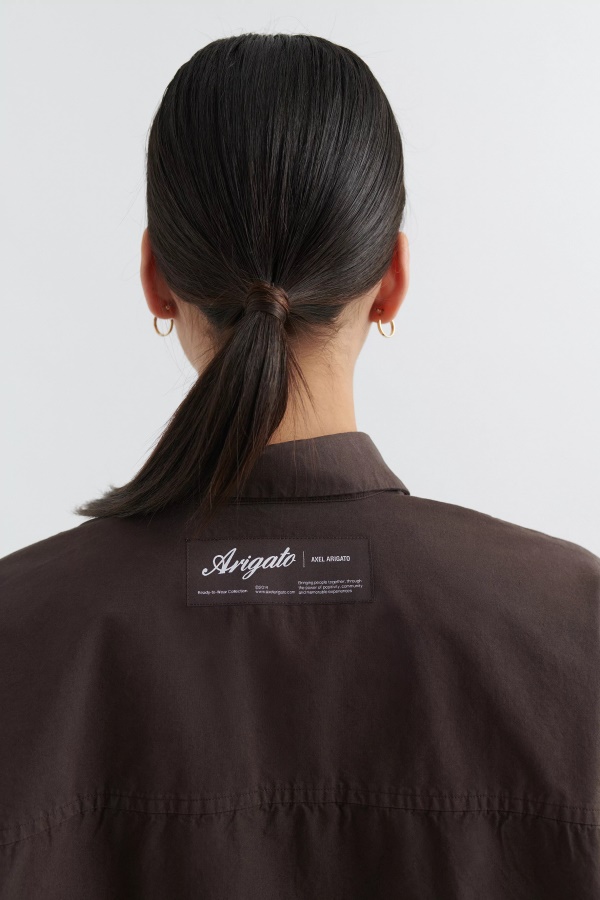 Axel Arigato Ağ Büyük Beden Gömlek Molﾨﾦ