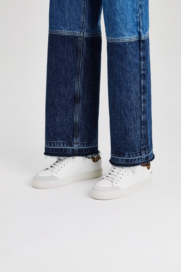 Axel Arigato Beyaz Leopar Cremino Temiz 90 üçlü Hayvan