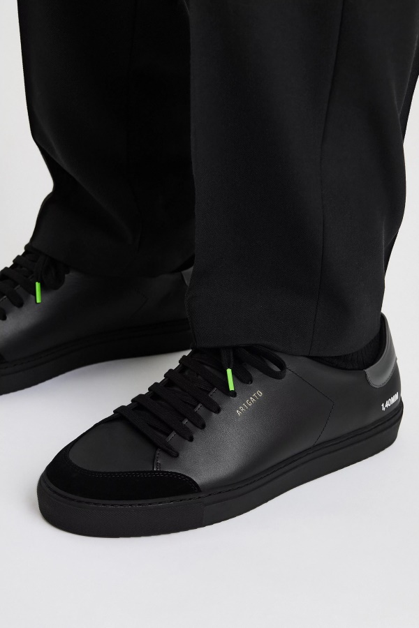 Axel Arigato Clean 90 üçlü Siyah Gri Turuncu