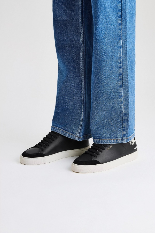 Temiz 90 üçlü Hayvan Siyah Beyaz Leopar Mavi Axel Arigato