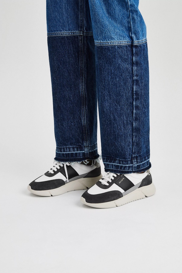 Genesis Bağbozumu Koşucu Koyu Gri Siyah Yılan Axel Arigato