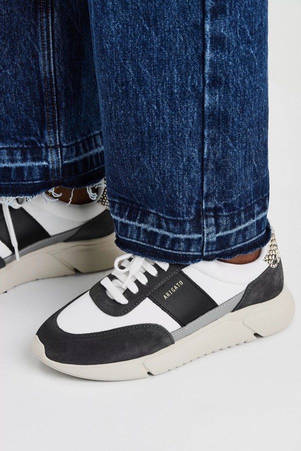 Genesis Bağbozumu Koşucu Koyu Gri Siyah Yılan Axel Arigato